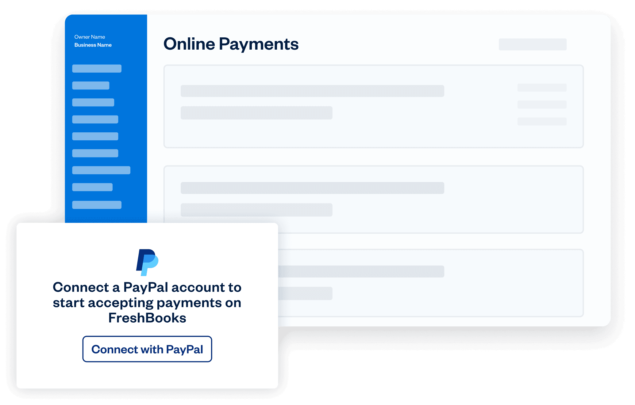 Connect with PayPal image