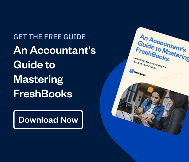 eBook ad: An Accountant Guide to Mastering FreshBooks