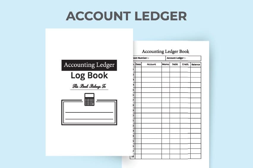 Ledger in accounting: Process, example u0026amp; free template