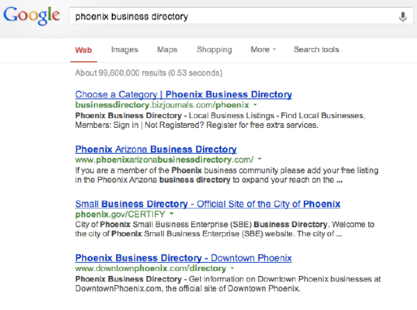 How do you find a directory of small businesses?
