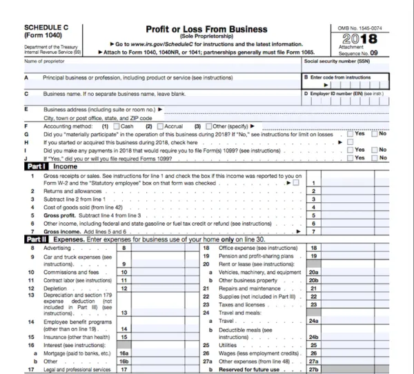 A Friendly Guide to Schedule C Tax Forms (U.S.) FreshBooks Blog