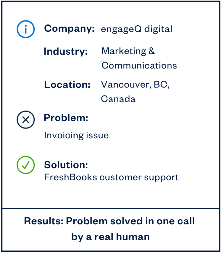 engageQ digital customer support sidebar