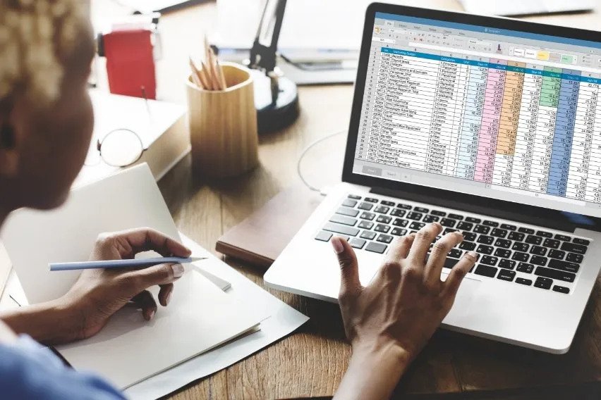 Bookkeeping in Excel — a common starting point that businesses eventually outgrow
