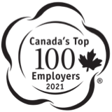 Canada's Top 100 Employers 2021 Logo