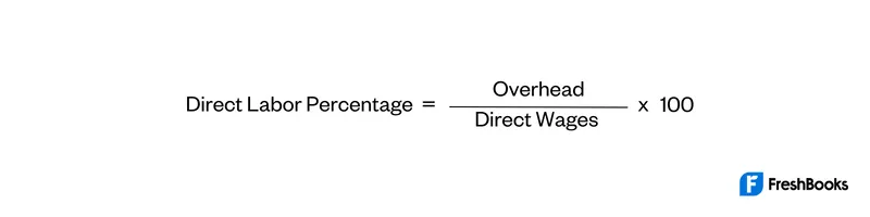 Direct Labor Percentage Formula