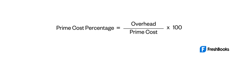 Prime Cost Percentage Formula