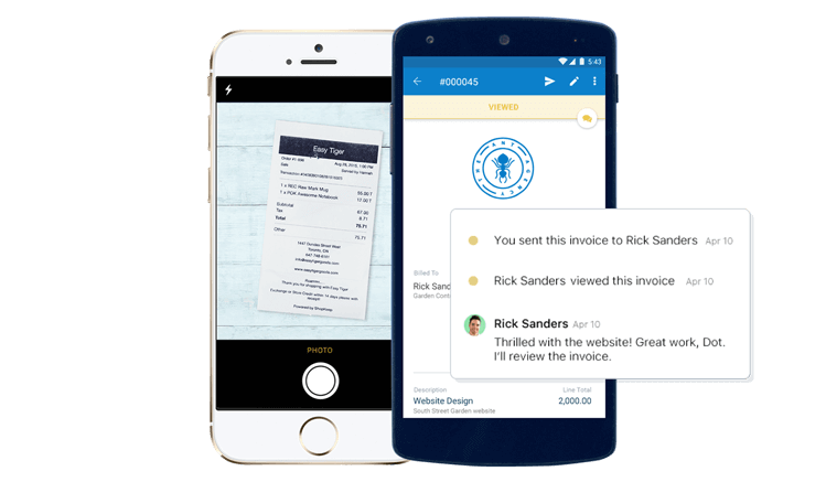 Work Anywhere with the FreshBooks Mobile App