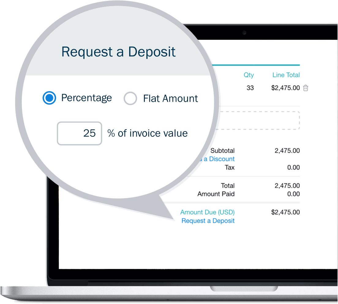 Get Paid Upfront with Deposits