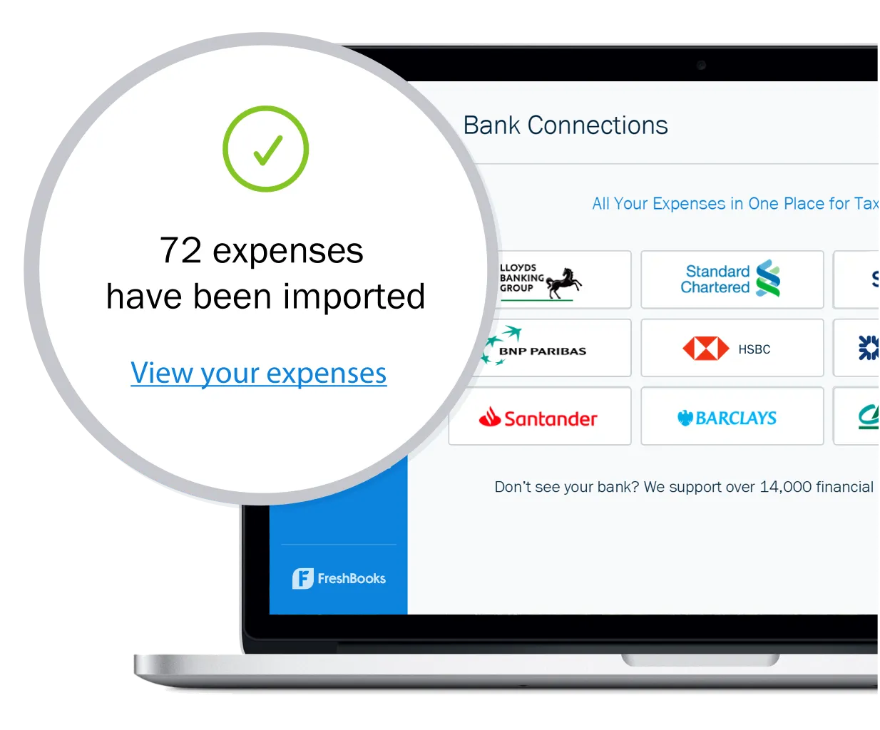 FreshBooks Expense Tracking Software