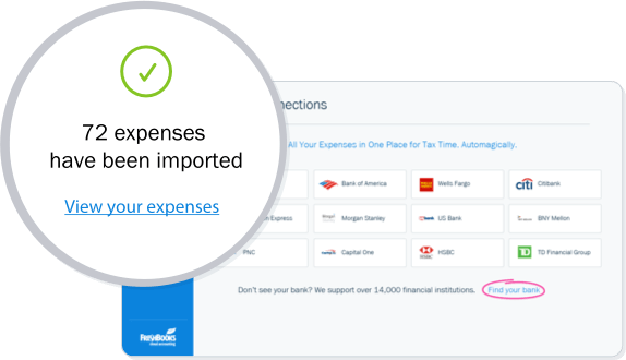 Bank import for FreshBooks