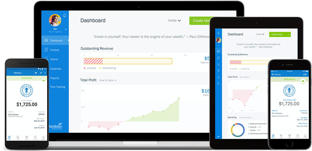 FreshBooks accounting software
