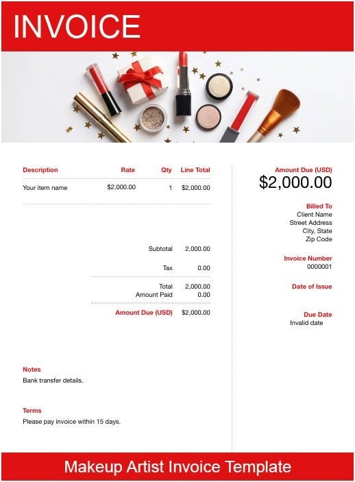 Makeup Artist Templates, Makeup Artist Practice Sheets, Freelance