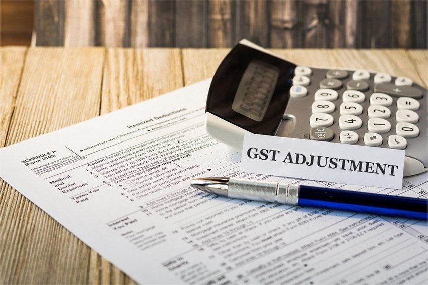 How to Make GST Adjustments?