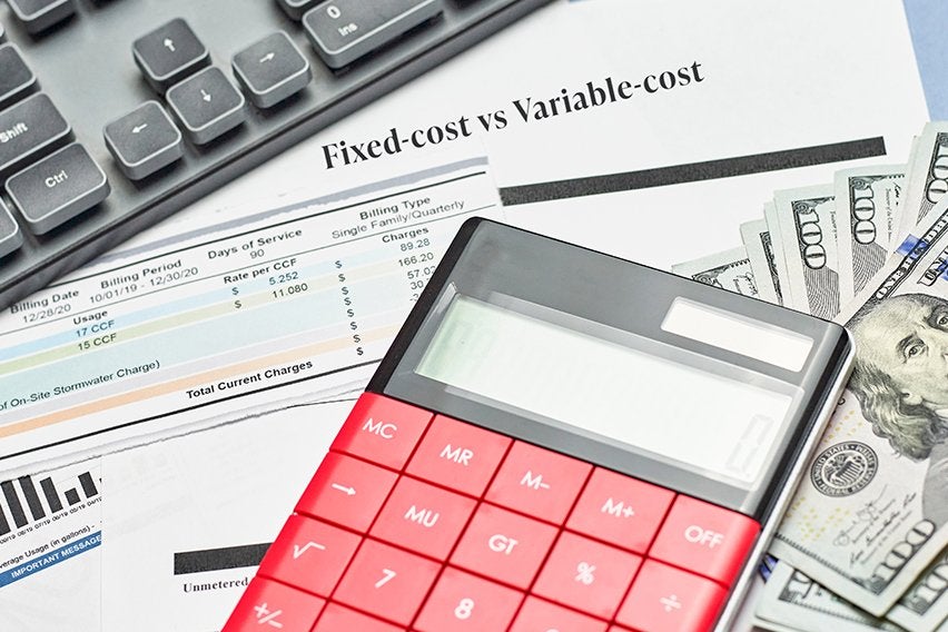 What is Fixed Cost vs Variable Cost?