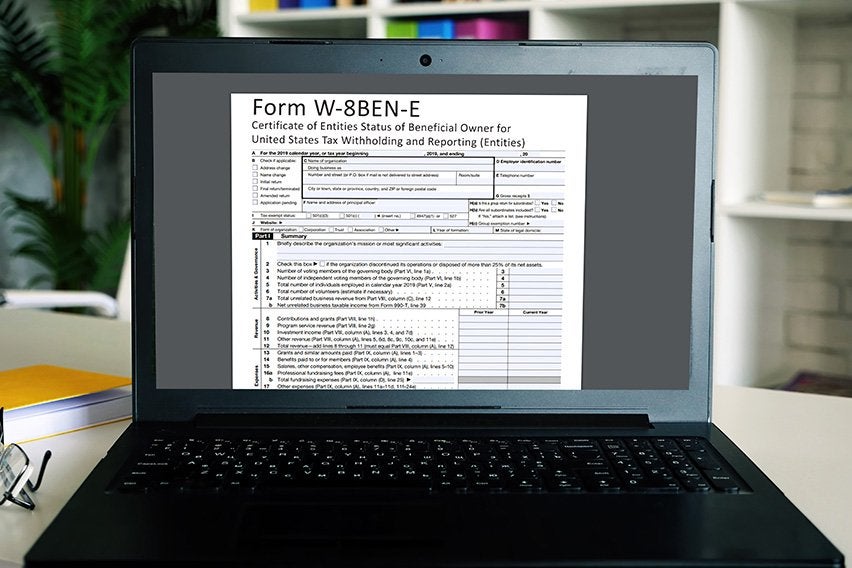 What Is the W-8BEN-E Form? A Guide for Non-US Small Businesses