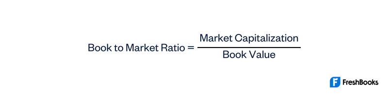 Book to Market Ratio Formula