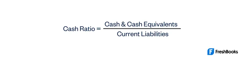 Cash Ratio Formula