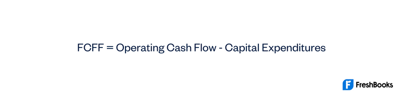  Free Cash Flow to the Firm Formula 1
