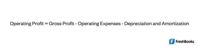 Operating Profit Formula