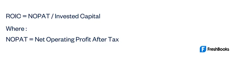 Return on Invested Capital Formula