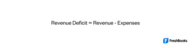 Revenue Deficit Formula