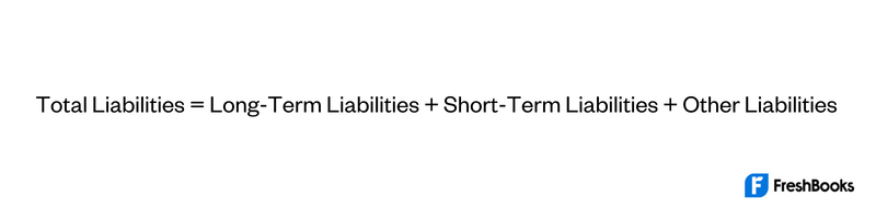 Total Liabilities Formula