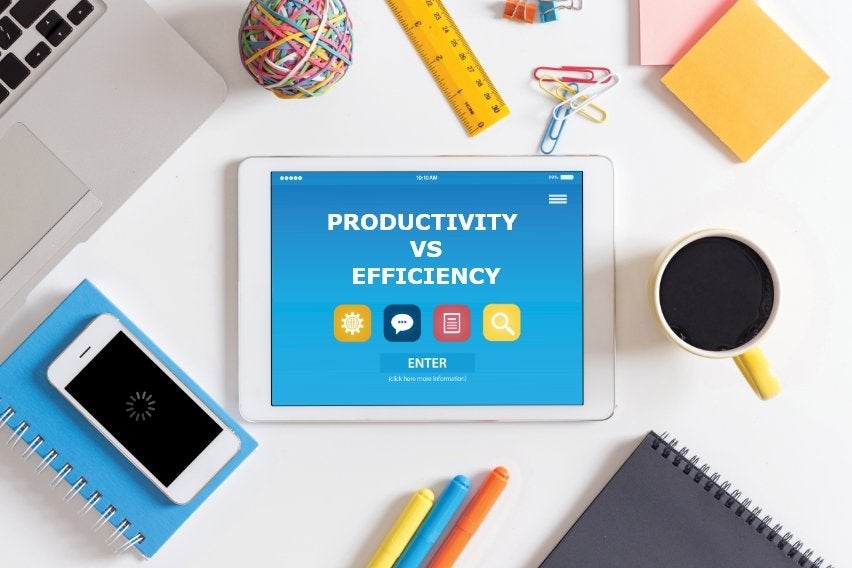 Productivity vs Efficiency