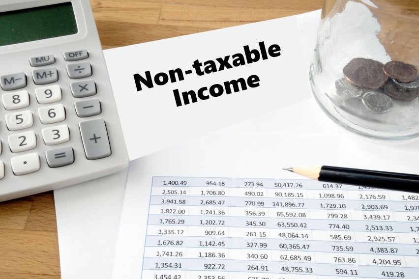 Top 12 Non-taxable Income Types