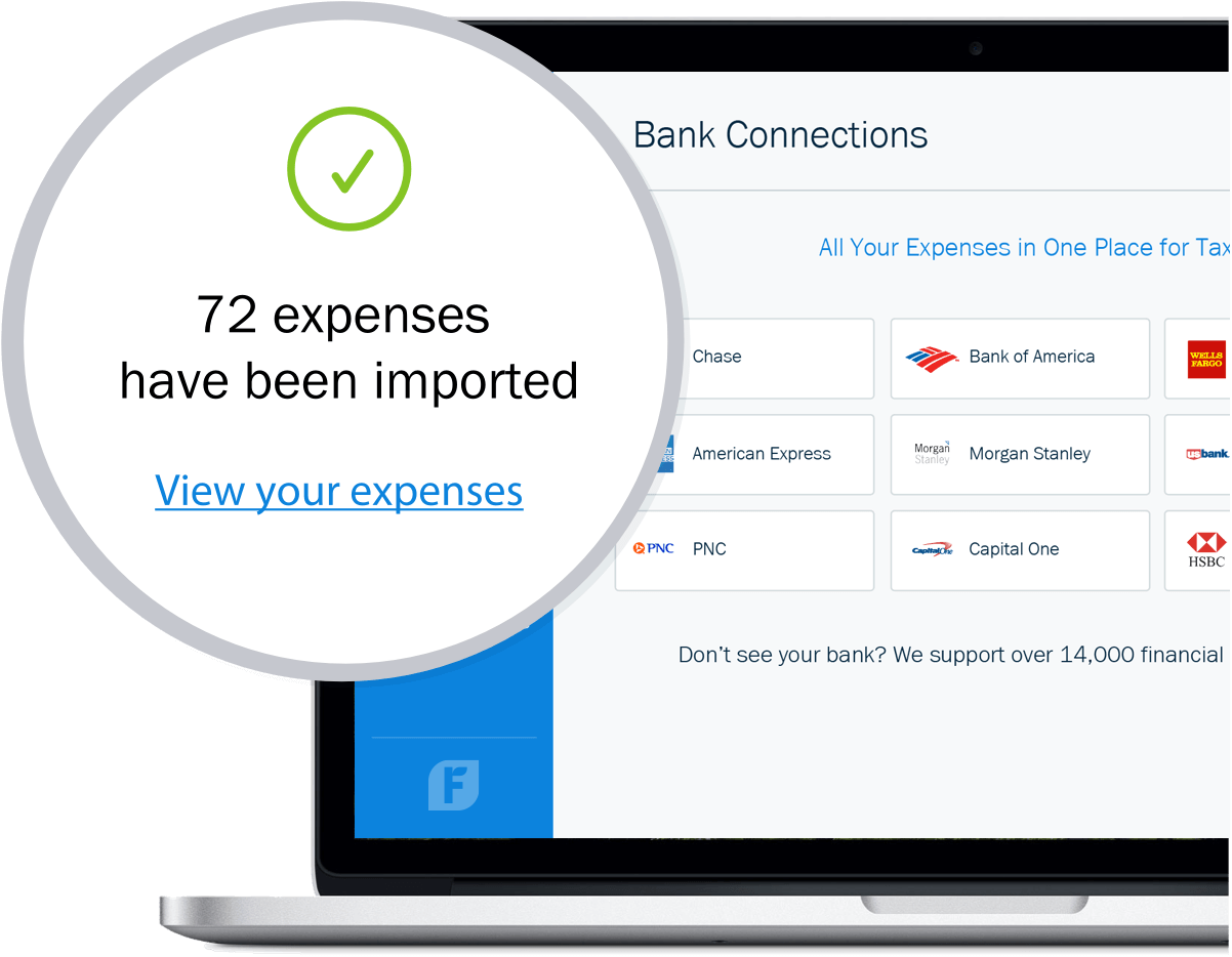 Automatically Track Expenses modal